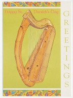 Postal Stationery Ireland 1997 Brian Boru Harp - Música