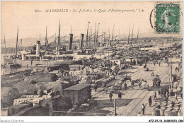 AFZP2-13-0126 - MARSEILLE - La Joliette - Le Quai D'embarquement - Joliette, Hafenzone