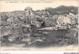 AFZP2-13-0116 - LES BAUX - Une Vue Sur Le Val D'enfer - Le Trou Des Fées - Les-Baux-de-Provence