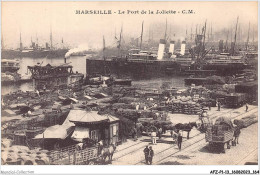AFZP1-13-0083 - MARSEILLE - Le Port De La Joliette  - Joliette, Zona Portuaria
