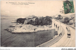 AFZP1-13-0070 - MARSEILLE - Vue Générale De Malmousque Et Pont De La Fausse Monnaie - Timone, Baille, Pont De Vivaux