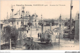 AFZP1-13-0050 - Exposition Coloniale  - MARSEILLE - 1906 - Avenue De L'annam - Mostre Coloniali 1906 – 1922
