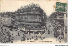 AFZP1-13-0037 - MARSEILLE - Rue De La République - Canebière, Stadscentrum