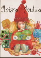 Buon Anno Natale BAMBINO Vintage Cartolina CPSM #PAY210.IT - Neujahr