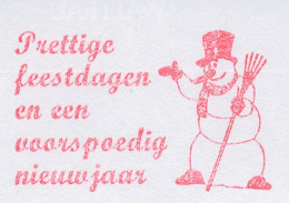 Meter Cut Netherlands 1998 Snowman - Klimaat & Meteorologie