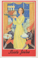 Buon Anno Natale BAMBINO Vintage Cartolina CPSM #PAY018.IT - Neujahr