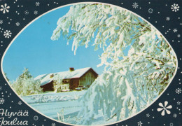 Buon Anno Natale Vintage Cartolina CPSM #PAV717.IT - Neujahr