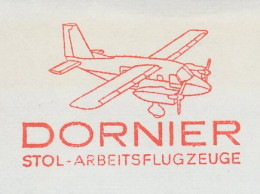 Meter Cut Germany 1971 Airplane - Dornier - Avions