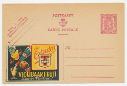 Publibel - Postal Stationery Belgium 1946 Fruit Juice - Fruits