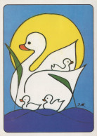 UCCELLO Animale Vintage Cartolina CPSM #PAN322.IT - Pájaros