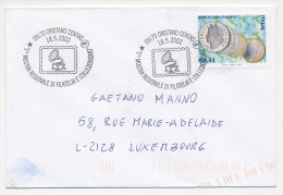 Cover / Postmark Italy 2002 Gramophone - Record Player - Musique