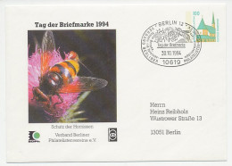 Postal Stationery / Postmark Germany 1994 Bee - Otros & Sin Clasificación
