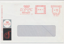 Meter Cover Netherlands 1971 Watch - Olympic - Clocks