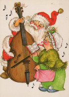 BABBO NATALE Natale Vintage Cartolina CPSM #PAK104.IT - Santa Claus