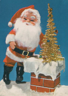 BABBO NATALE Natale Vintage Cartolina CPSM #PAJ762.IT - Santa Claus