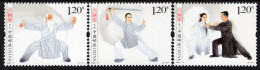 China - 2023 - Tai Chi Chinese Martial Art - Mint Stamp Set - Unused Stamps