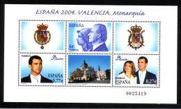 SPANIEN BLOCK 138 POSTFRISCH(MINT) ESPANA '04 VALENCIA - KÖNIGSFAMILIE - Blocs & Hojas