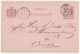 Naamstempel Herwijnen 1882 - Lettres & Documents