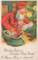 Neujahr Weihnachten GNOME Vintage Ansichtskarte Postkarte CPSMPF #PKD375.DE - Nieuwjaar