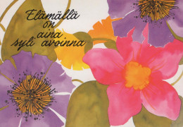FLOWERS Vintage Ansichtskarte Postkarte CPSM #PBZ464.DE - Flowers