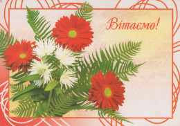 FLOWERS Vintage Ansichtskarte Postkarte CPSM #PBZ043.DE - Flowers