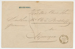 Naamstempel Maasbommel 1870 - Lettres & Documents