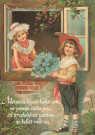 KINDER KINDER Szene S Landschafts Vintage Ansichtskarte Postkarte CPSM #PBU625.DE - Scènes & Paysages