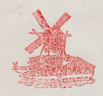 Meter Cover Netherlands 1959 Windmill - Match Trading Company - Mulini