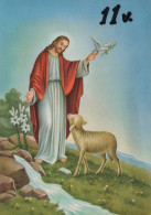 JESUS CHRISTUS Religion Vintage Ansichtskarte Postkarte CPSM #PBQ084.DE - Jésus