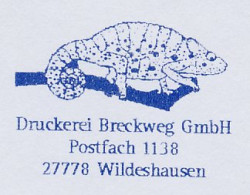 Meter Cut Germany 2006 Chameleon - Autres & Non Classés