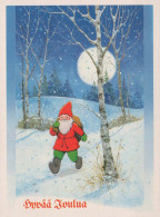 WEIHNACHTSMANN SANTA CLAUS Neujahr Weihnachten Vintage Ansichtskarte Postkarte CPSM #PBO058.DE - Santa Claus