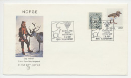 Cover / Postmark Norway 1981 Scouting - Reindeer - Autres & Non Classés