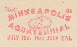 Meter Cut USA 1947 Minneapolis Aquatennial 1947 - Andere & Zonder Classificatie