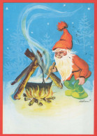 WEIHNACHTSMANN SANTA CLAUS Neujahr Weihnachten Vintage Ansichtskarte Postkarte CPSM #PBL454.DE - Santa Claus