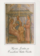 Jungfrau Maria Madonna Jesuskind Weihnachten Religion Vintage Ansichtskarte Postkarte CPSM #PBB858.DE - Jungfräuliche Marie Und Madona