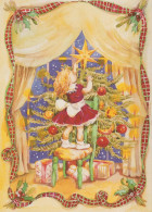 Neujahr Weihnachten KINDER Vintage Ansichtskarte Postkarte CPSM #PAZ879.DE - Nouvel An