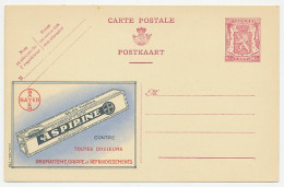 Publibel - Postal Stationery Belgium 1946 Aspirine - Bayer - Pharmacie