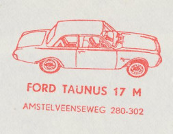 Meter Cover Netherlands 1964 Car - Ford Taunis 17 M - Autos