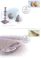 2024. Moldova,  Treasures From The Museums Patrimony,  2 FDC With  Stamps, Mint/** - Moldawien (Moldau)