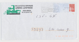 Postal Stationery / PAP France 2001 Motorcycle - Car - Truck - Moto