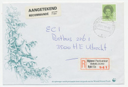 Em. Beatrix Aangetekend Emmeloord Rijdend Postkantoor 1991 - Ohne Zuordnung