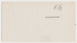 Dienst Drukwerk - Naamstempel Barsingerhorn 1883 - Covers & Documents