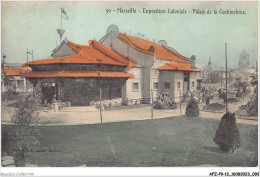 AFZP9-13-0729 - MARSEILLE - Exposition Coloniale - Palais De La Cochinchine - Exposiciones Coloniales 1906 - 1922