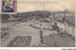 AFZP9-13-0709 - Exposition Internationale D'electricité - MARSEILLE - 1908 - Vue Générale - Côté Nord - Electrical Trade Shows And Other