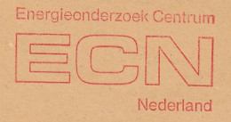 Meter Cover Netherlands 1982 ECN - Energy Research Center - Petten - Otros & Sin Clasificación