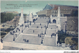 AFZP9-13-0685 - MARSEILLE - Escalier Monumental De La Gare St-charles - Station Area, Belle De Mai, Plombières