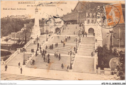 AFZP9-13-0686 - MARSEILLE - Escalier Monumental De La Gare St-charles - Quartier De La Gare, Belle De Mai, Plombières