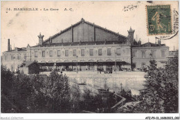 AFZP9-13-0684 - MARSEILLE - La Gare  - Bahnhof, Belle De Mai, Plombières