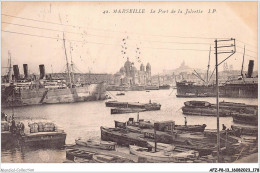 AFZP8-13-0677 - MARSEILLE - Le Port De La Joliette - Joliette, Havenzone