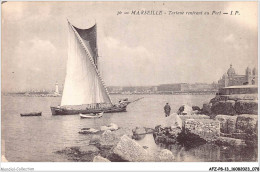 AFZP8-13-0627 - MARSEILLE - Tartane Rentrant Au Port - Alter Hafen (Vieux Port), Saint-Victor, Le Panier